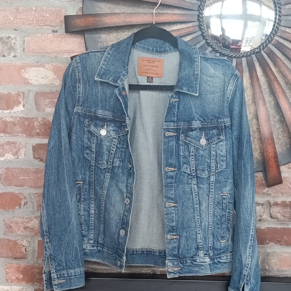 Lucky Brand Classic Blue Denim Jacket